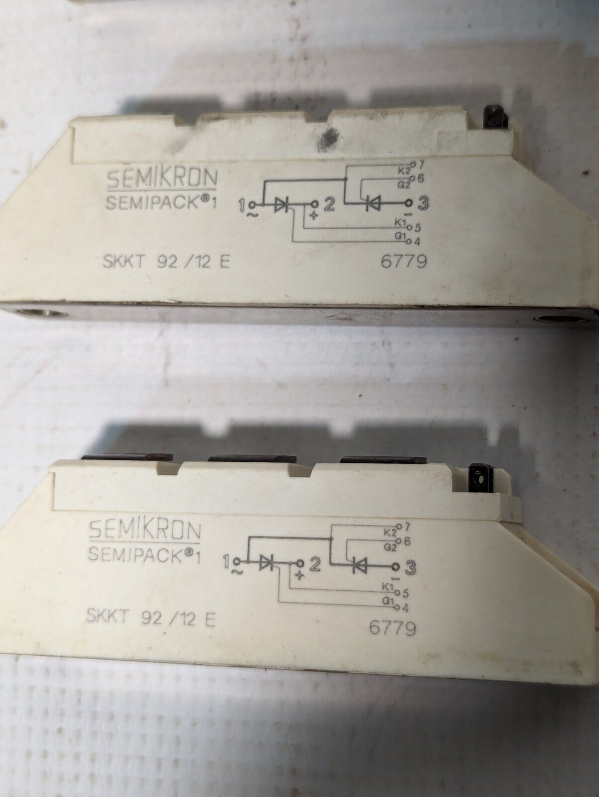 Semikron SKKT 92/12E Semipack Thyristor Module - 