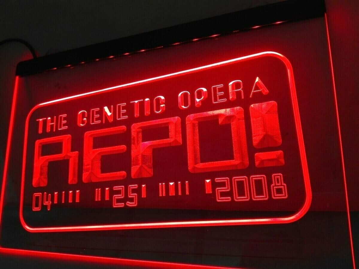 Repo The Genetic Opera LED Neon Light Sign Bar Club Home Bedroom Wall Art Décor