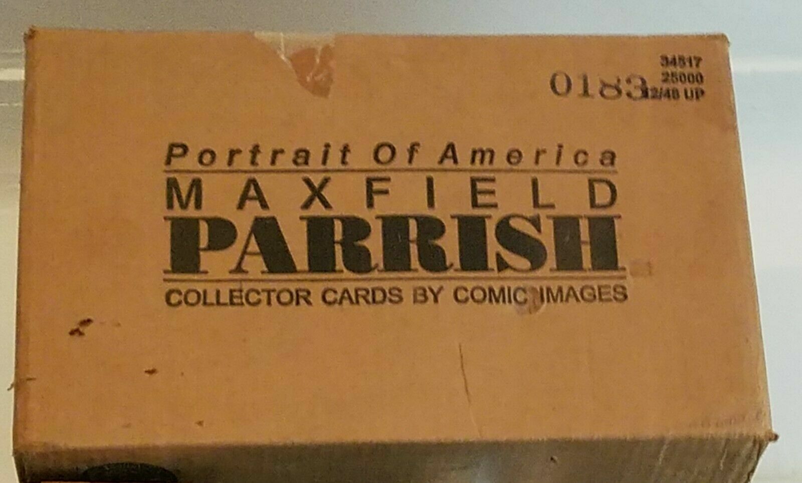 1994 Factory Case/12 SEALED  Portrait Of America by Maxfield Parrish 5760 Cards 