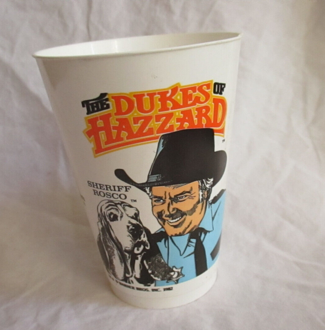 1982 Vtg Original The Dukes of Hazzard McDonald’s Cup ~ Sheriff Rosco