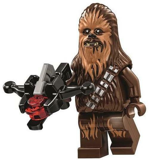 LEGO Chewbacca Minifigure with Shooter Crossbow Star Wars Death Star (75159) New