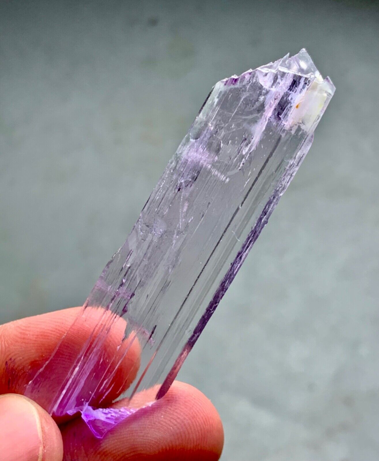 51 Carats Natural Pink Kunzite Crystal From Afghanistan