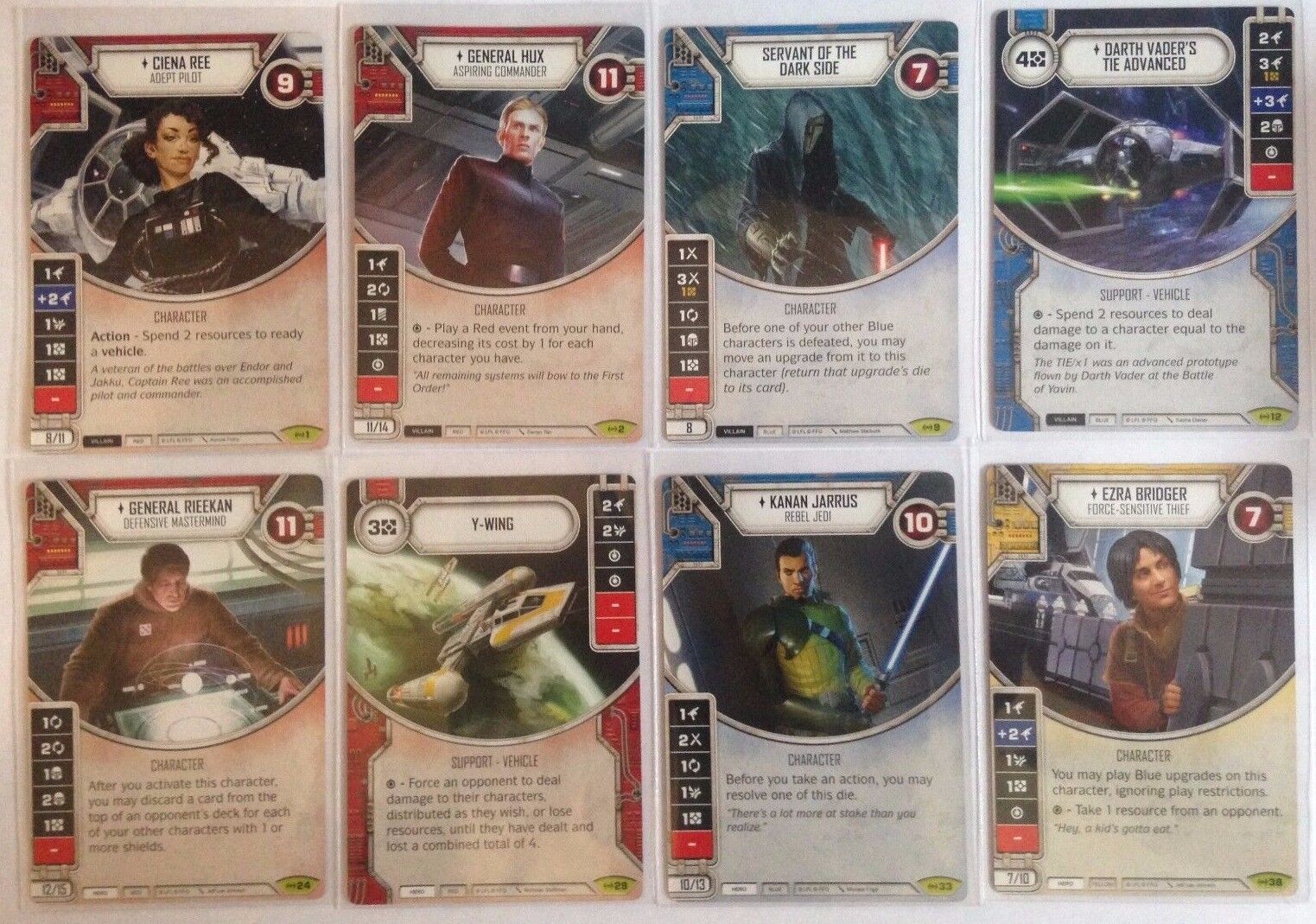 Star Wars Destiny Empire at War Rare Card with Dice Selection