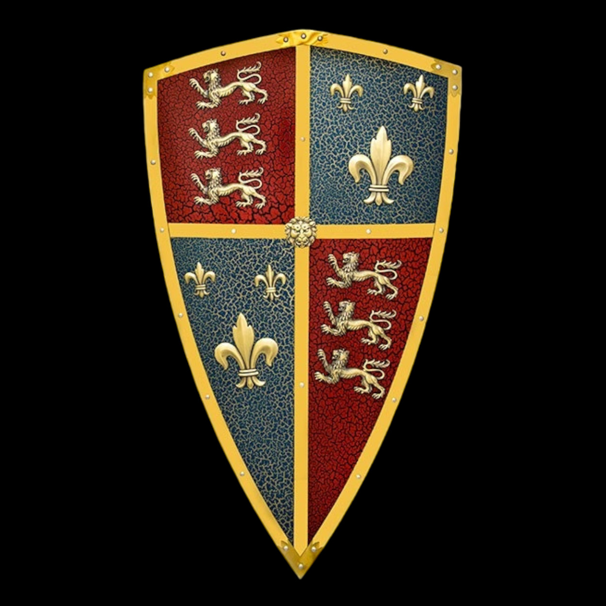 STEEL SHIELD OF THE BLACK PRINCE (806)