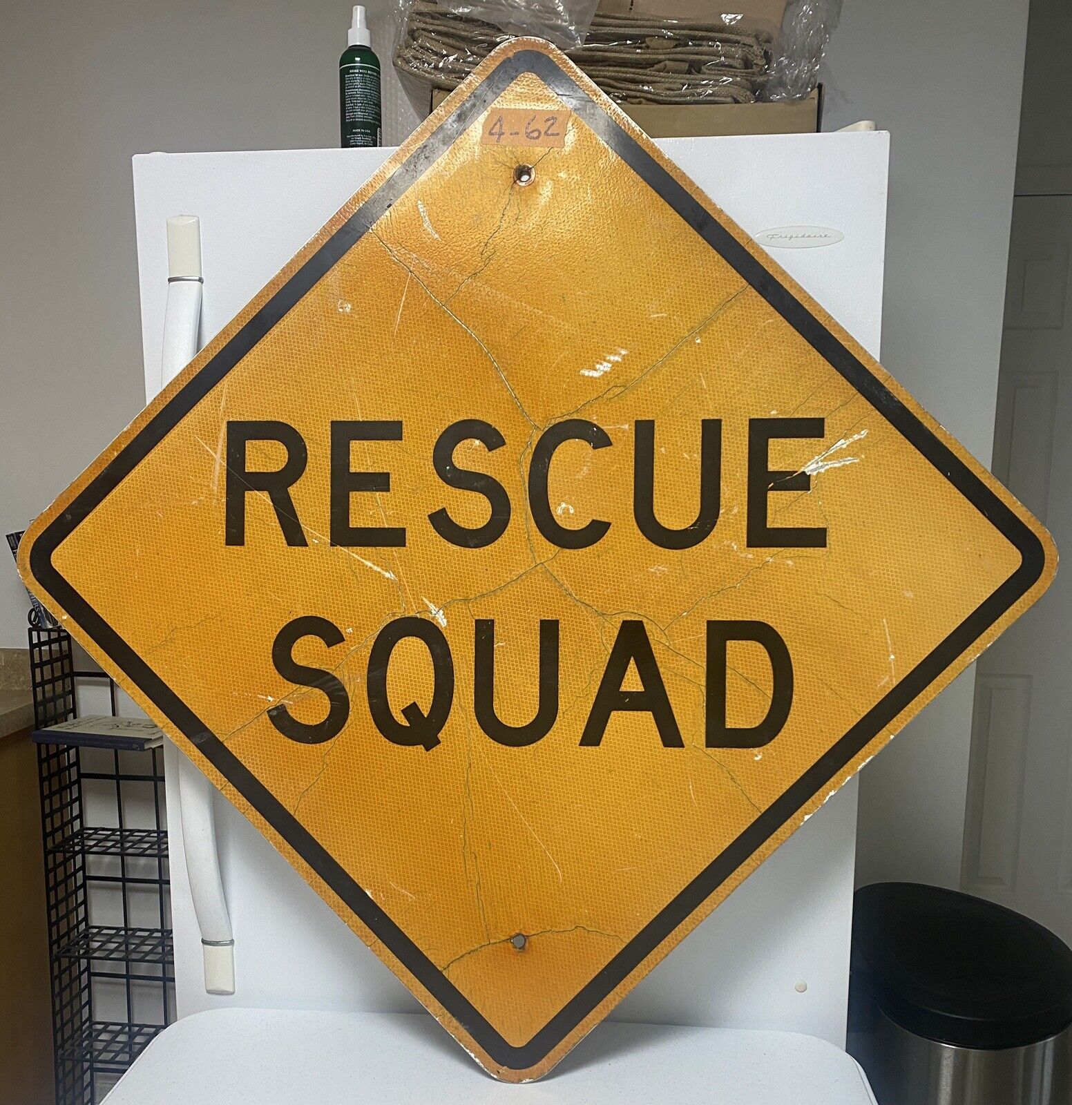Street Traffic Road Sign (Rescue Squad ) 30\
