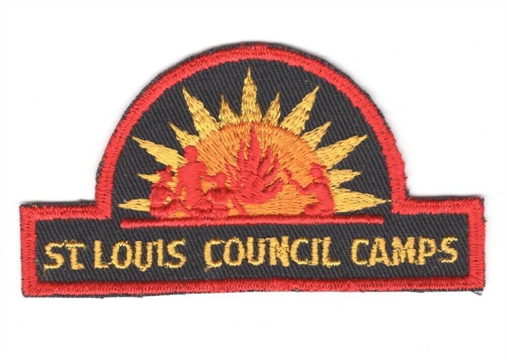 BSA Boy Scout Patch - St. Louis Council Camps 