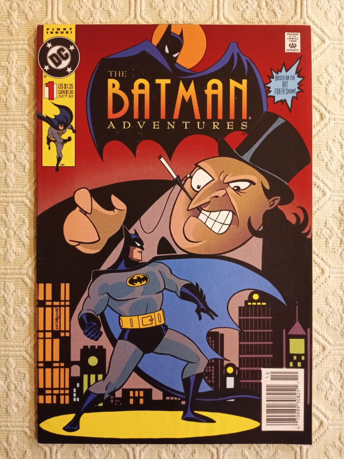 Batman Adventures 1 Newsstand Variant High Grade 1992 DC Comics HTF