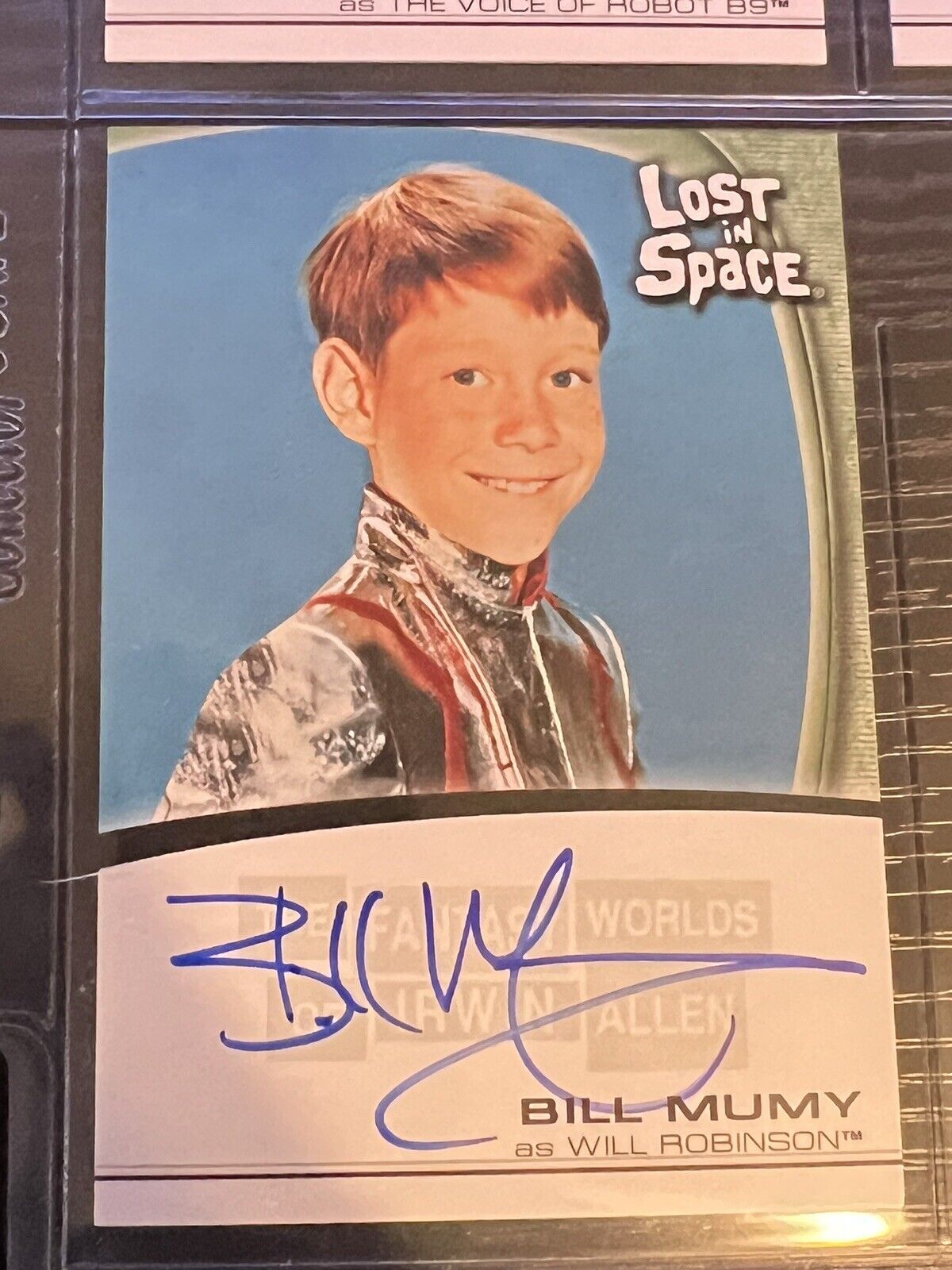 Lost in Space Origional Series Bill Mumy as Will Robinson Autograph Card