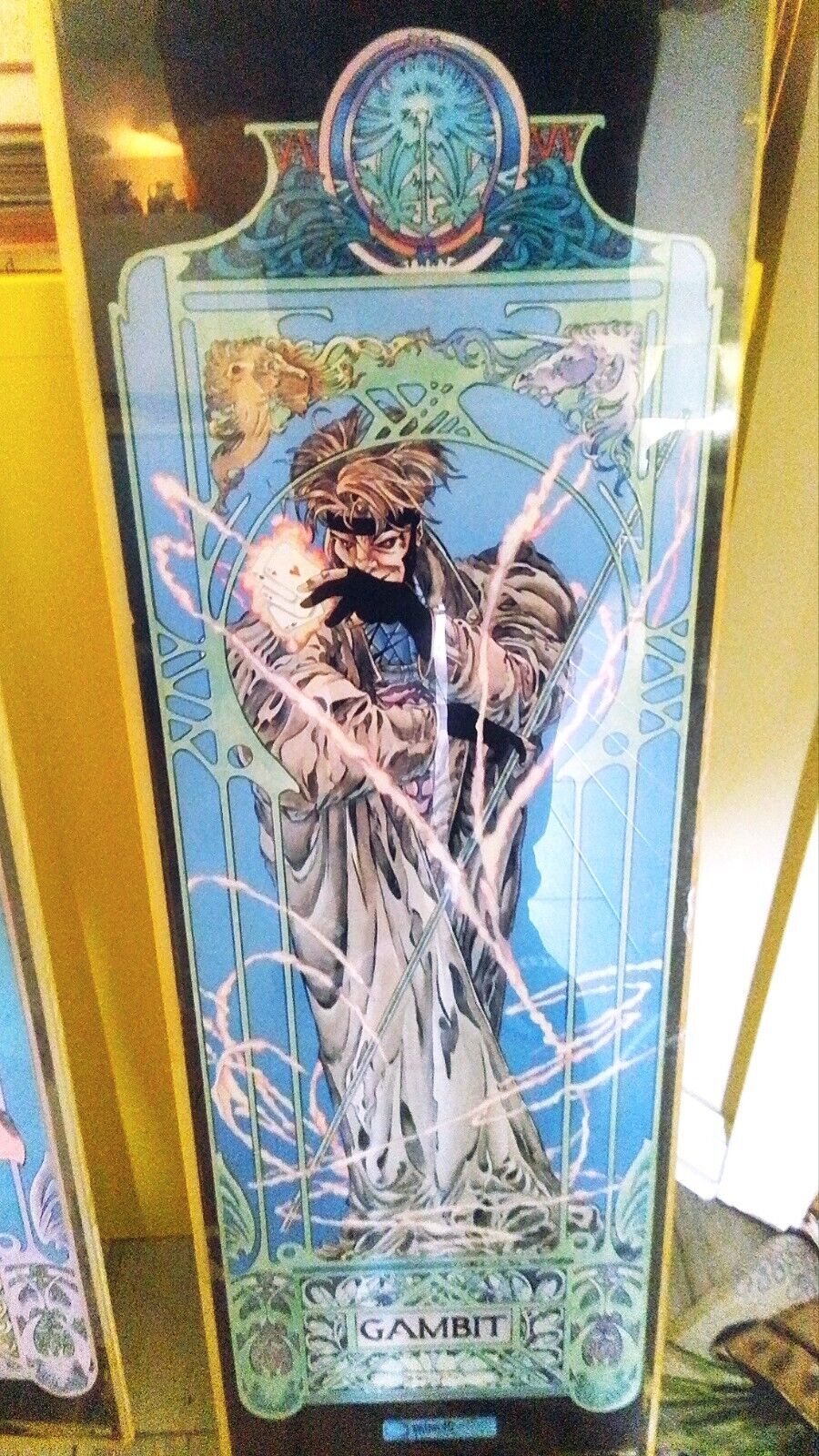RARE NEW 1994 GAMBIT ll  MARVEL ENTERTAINMENT GROUP POSTER # 177