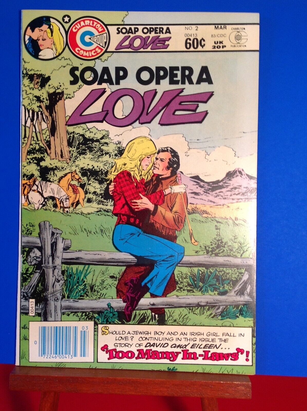 Soap Opera Love #2 1983 Low Print Run Charlton Comics VF/NM- 9.0