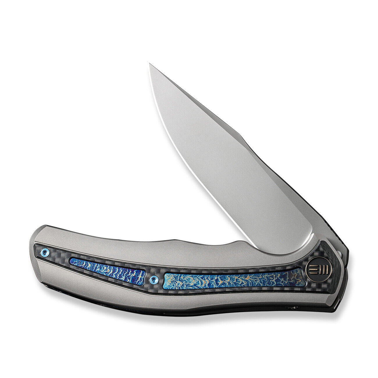 WE Knives Zonda 22016-2 Carbon Fiber Flamed Titanium CPM-20CV Pocket Knife