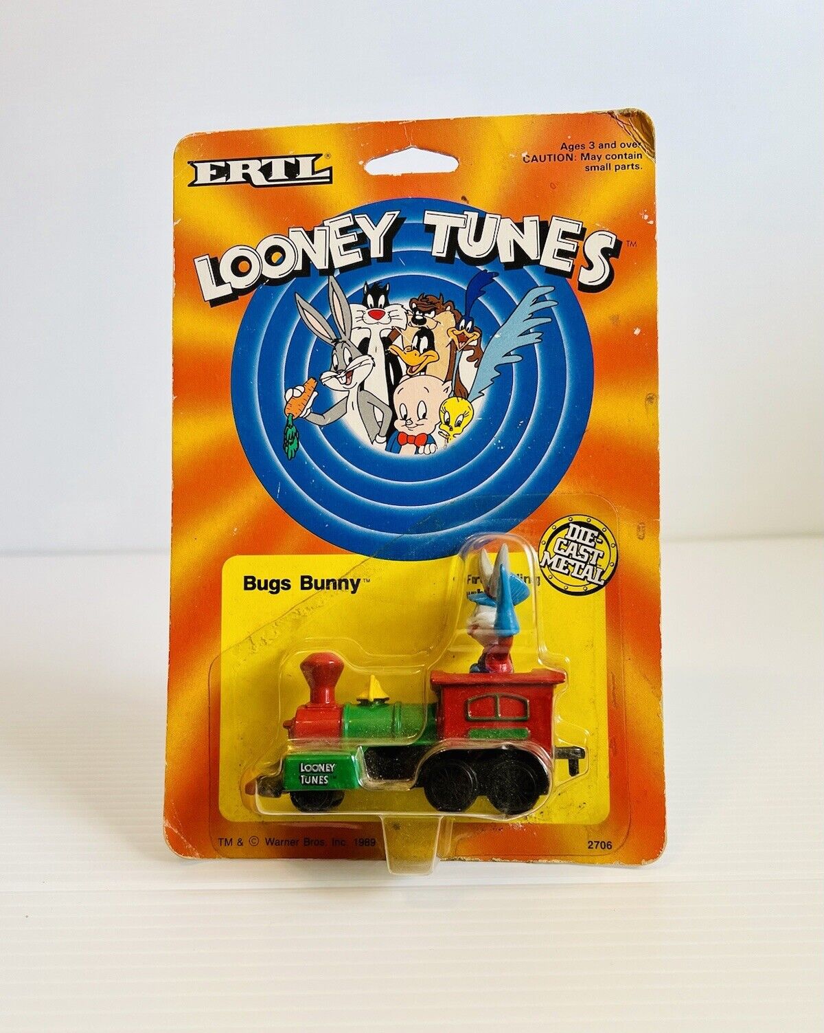 1989 ERTL Looney Tunes Bugs Bunny Engineer Train