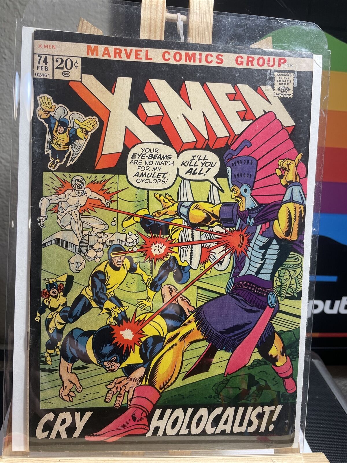 X-MEN #74 (Marvel 1972) \