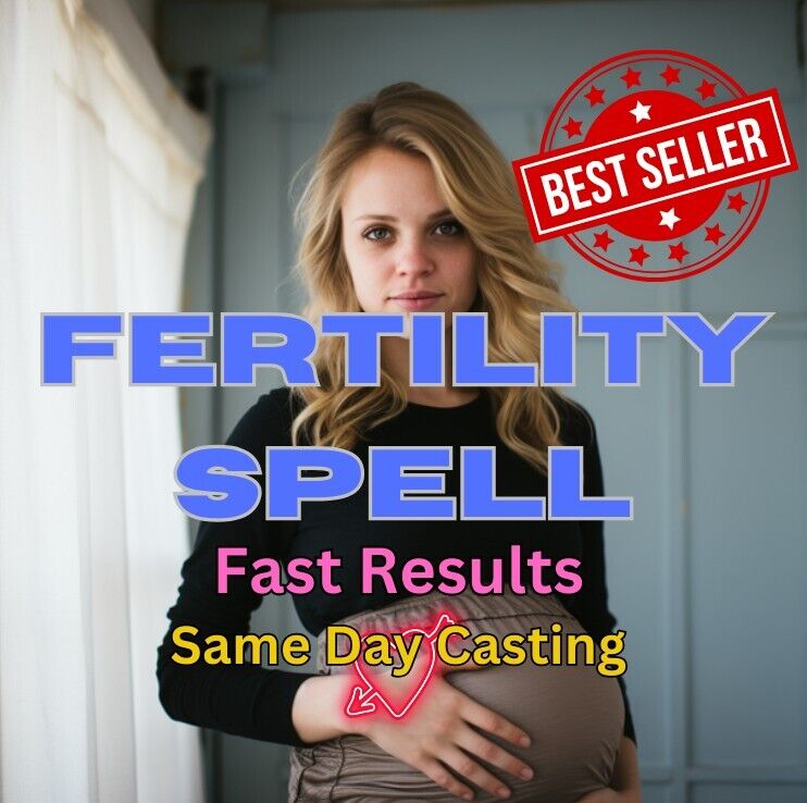 Fertility Spell x12 Single Spells or 4 Triple Cast Spells Very Powerful Blessing