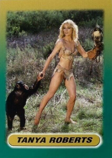 Tanya Roberts Non-Sport Card Expo Unnumbered Promo Card 2003 Near Mint