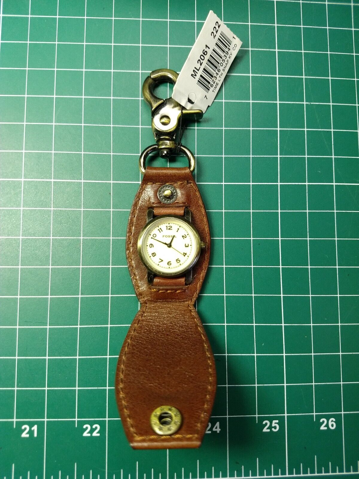 Fossil Tech Key Fob Watch with a new battery and running 