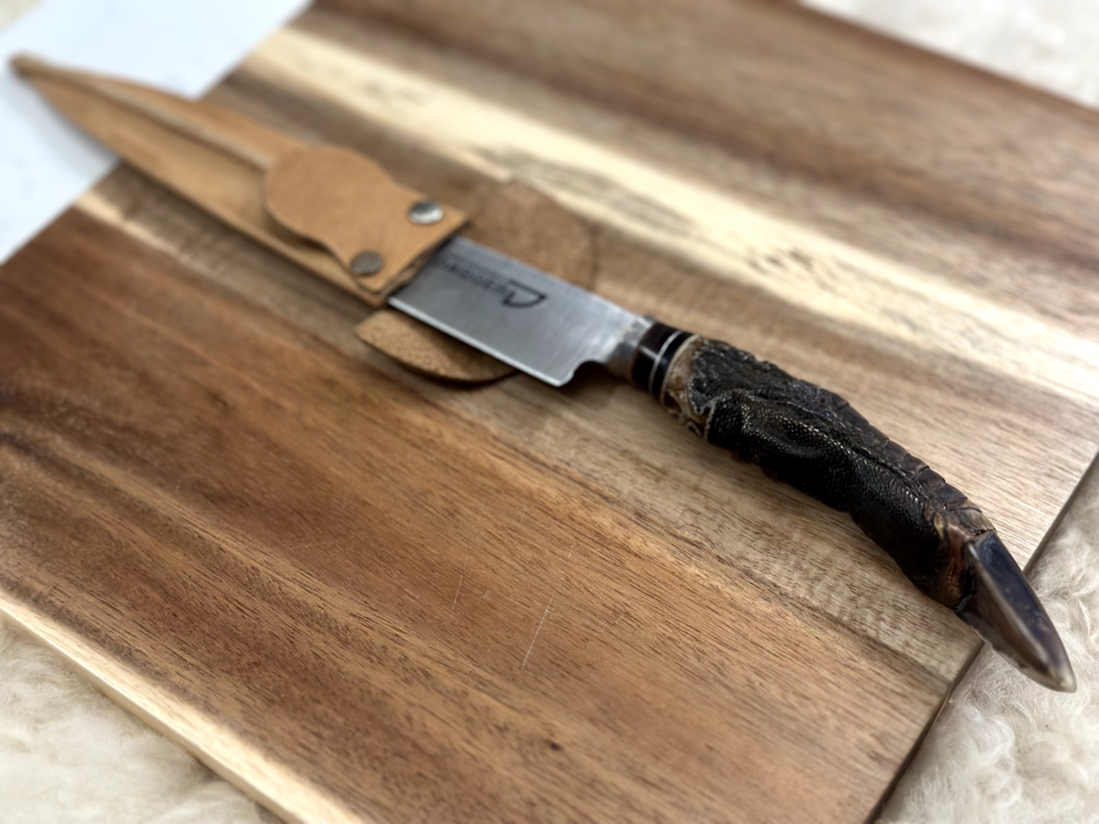 RARE Handcrafted Argentine Gaucho 10’’ Rhea Claw Knife