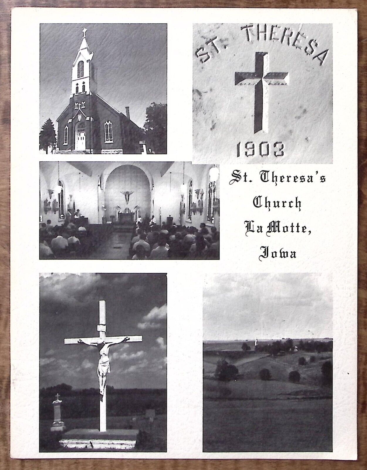 1978 SYLVIA-ZWINGLE IOWA ASSUMPTION CHURCH/La MOTTE ST TERESA\'S DIRECTORY B340