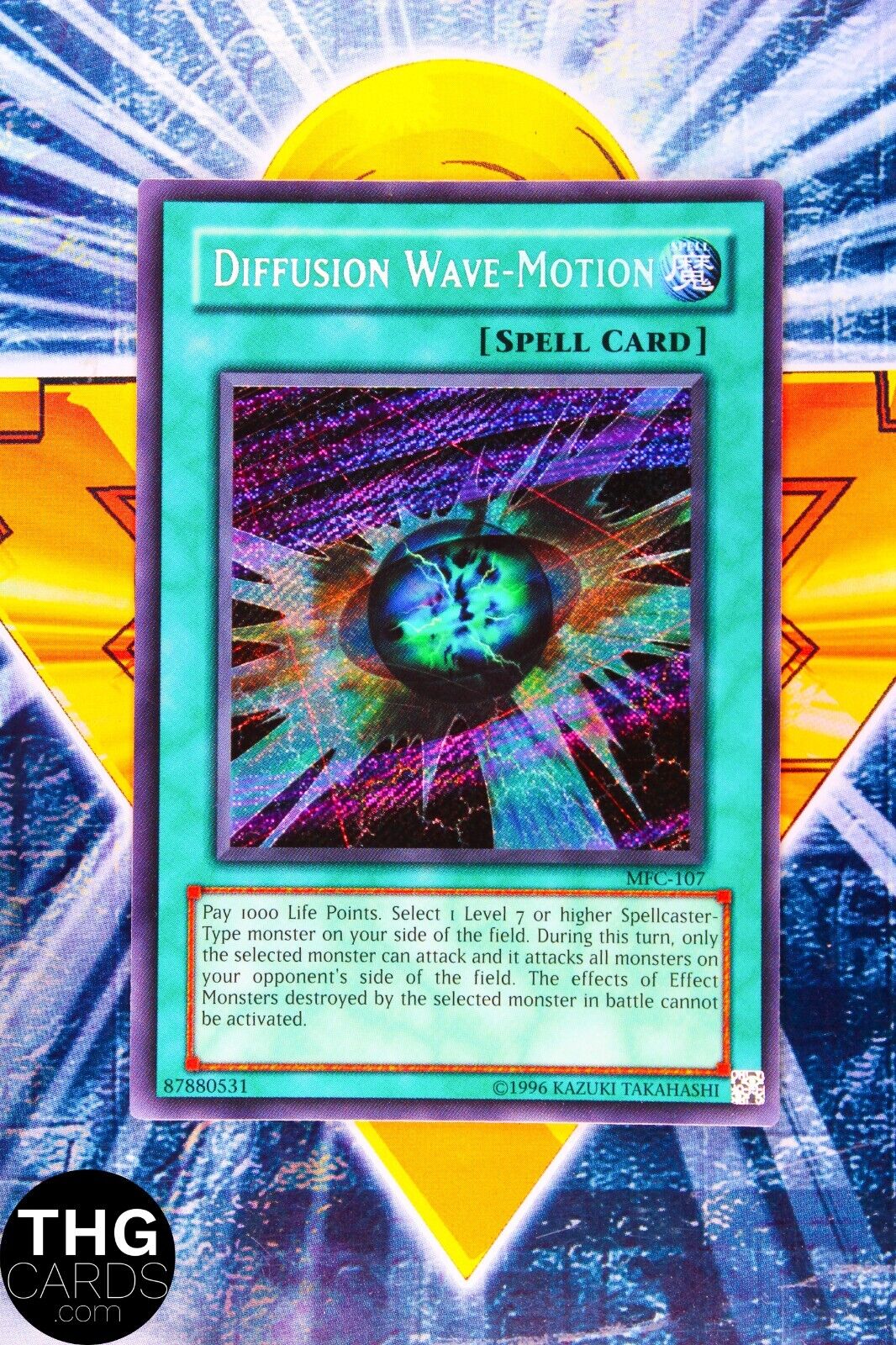 Diffusion Wave-Motion MFC-107 Secret Rare Yugioh Card