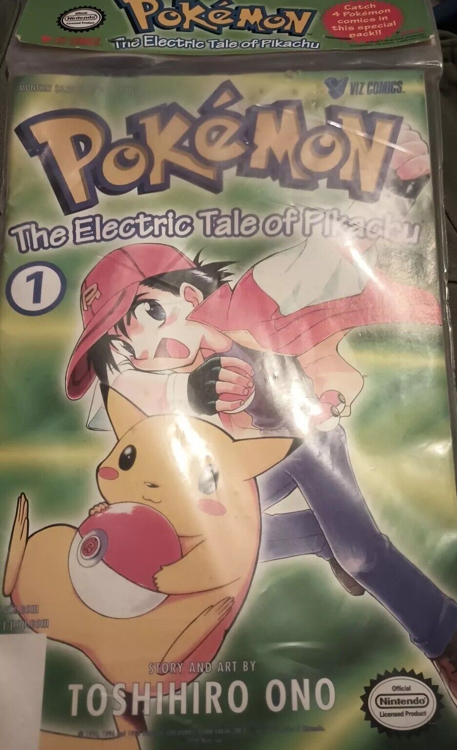 Pokemon: The Electric Tale of Pikachu #1,2,3, & 4 Captiva, Inc. Multi-Pack SET