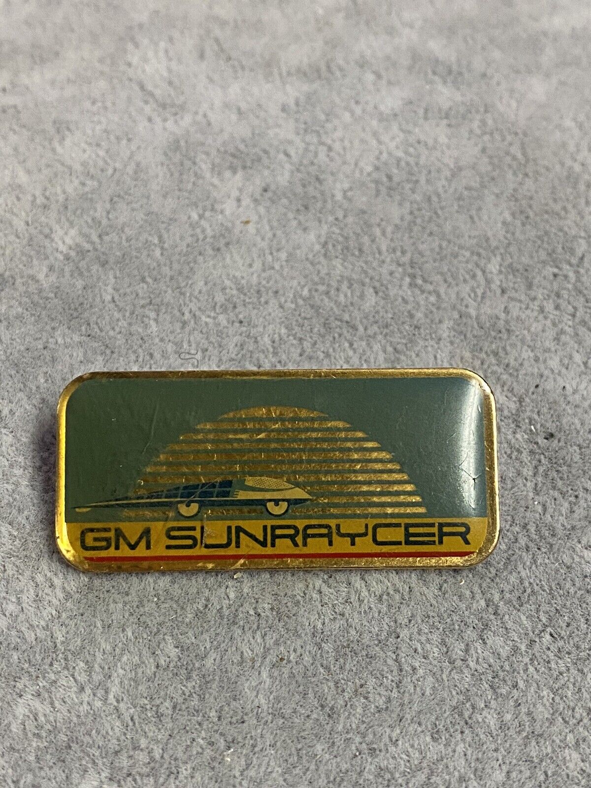 General Motors Sunraycer Lapel Pin Very Rare 1986 Solar Power Car  Automobile