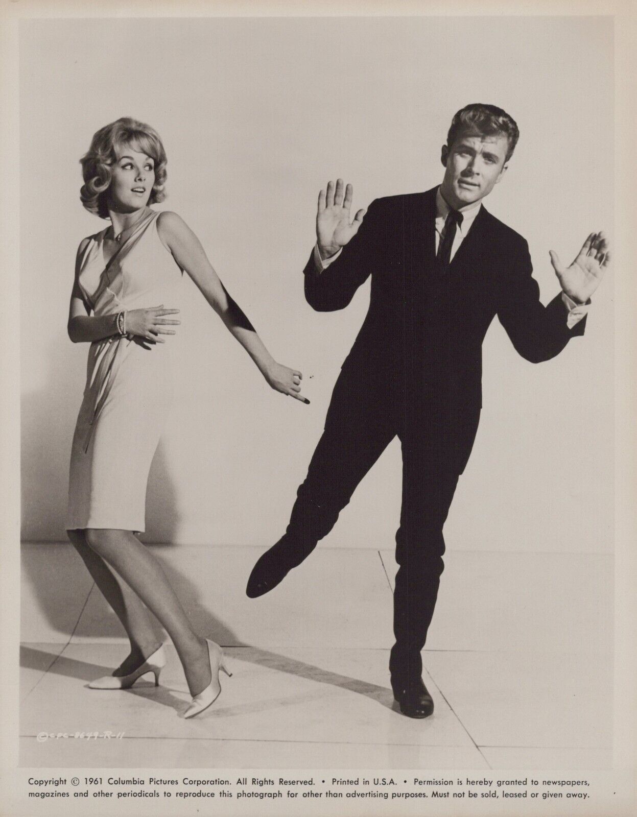 Mary Mitchel in Twist Around the Clock (1961) 🎬⭐ Original Vintage Photo K 290