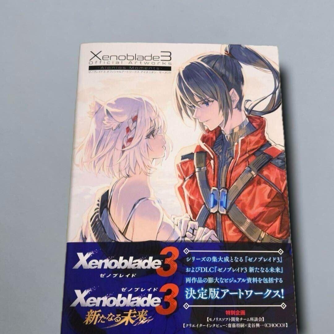 New Xenoblade 3 OFFICIAL ART WORKS Aionions Moments Game Illustration book 2024