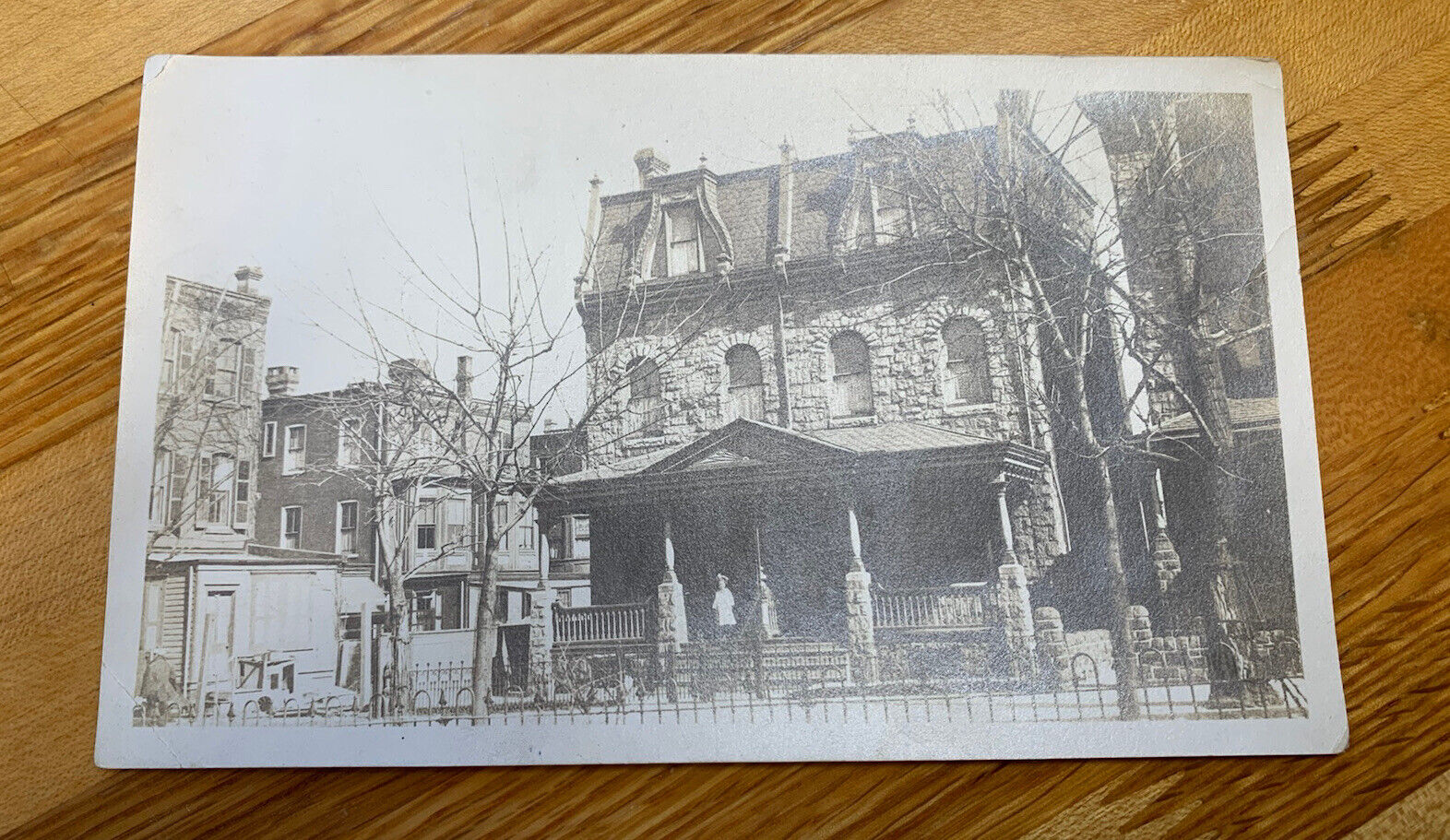 early 1900’s Photograph 3435 N. 19th St Philadelphia PA Tioga Neighborhood