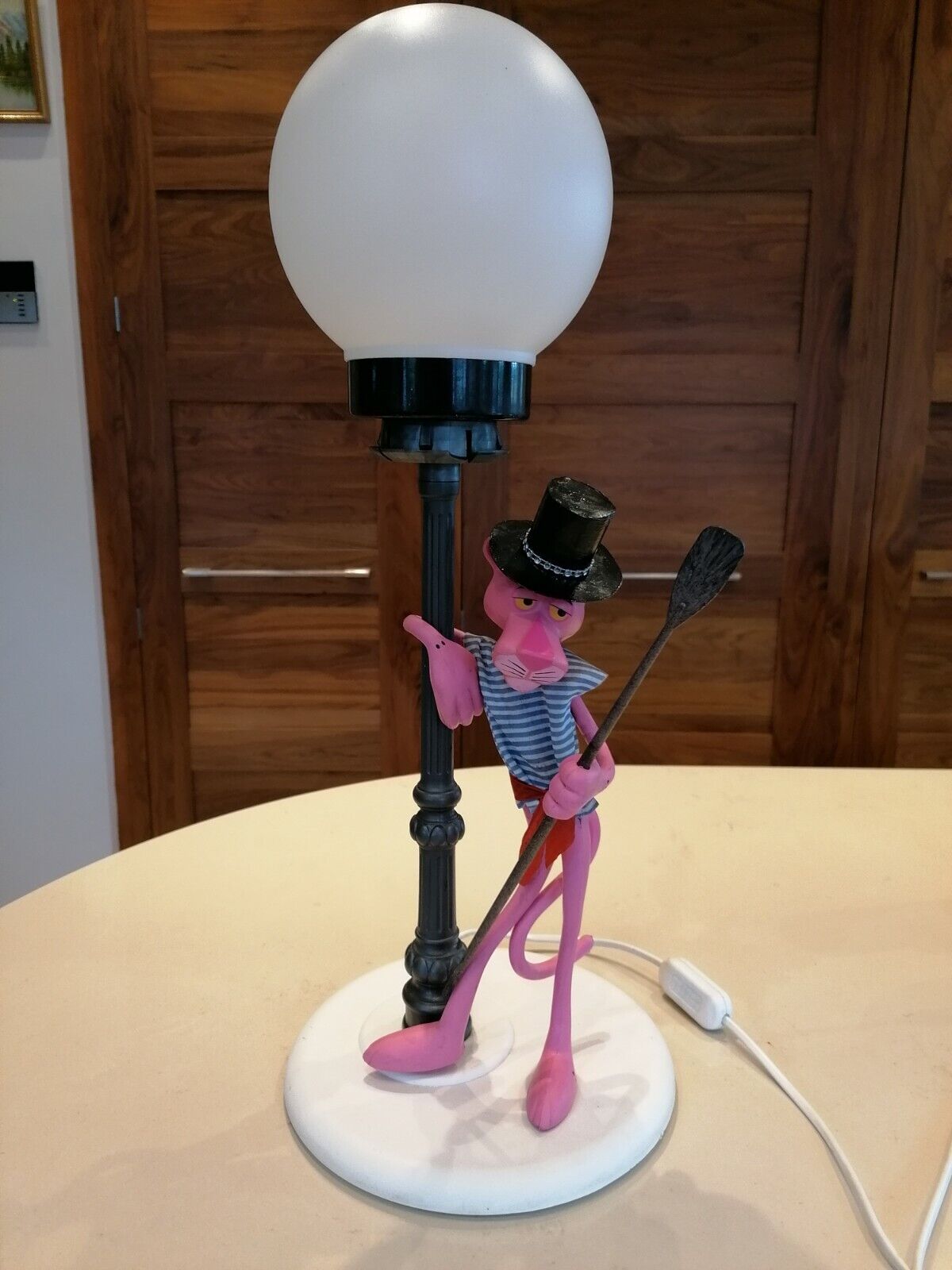 Original 1960s Pink Panther Table Lamp