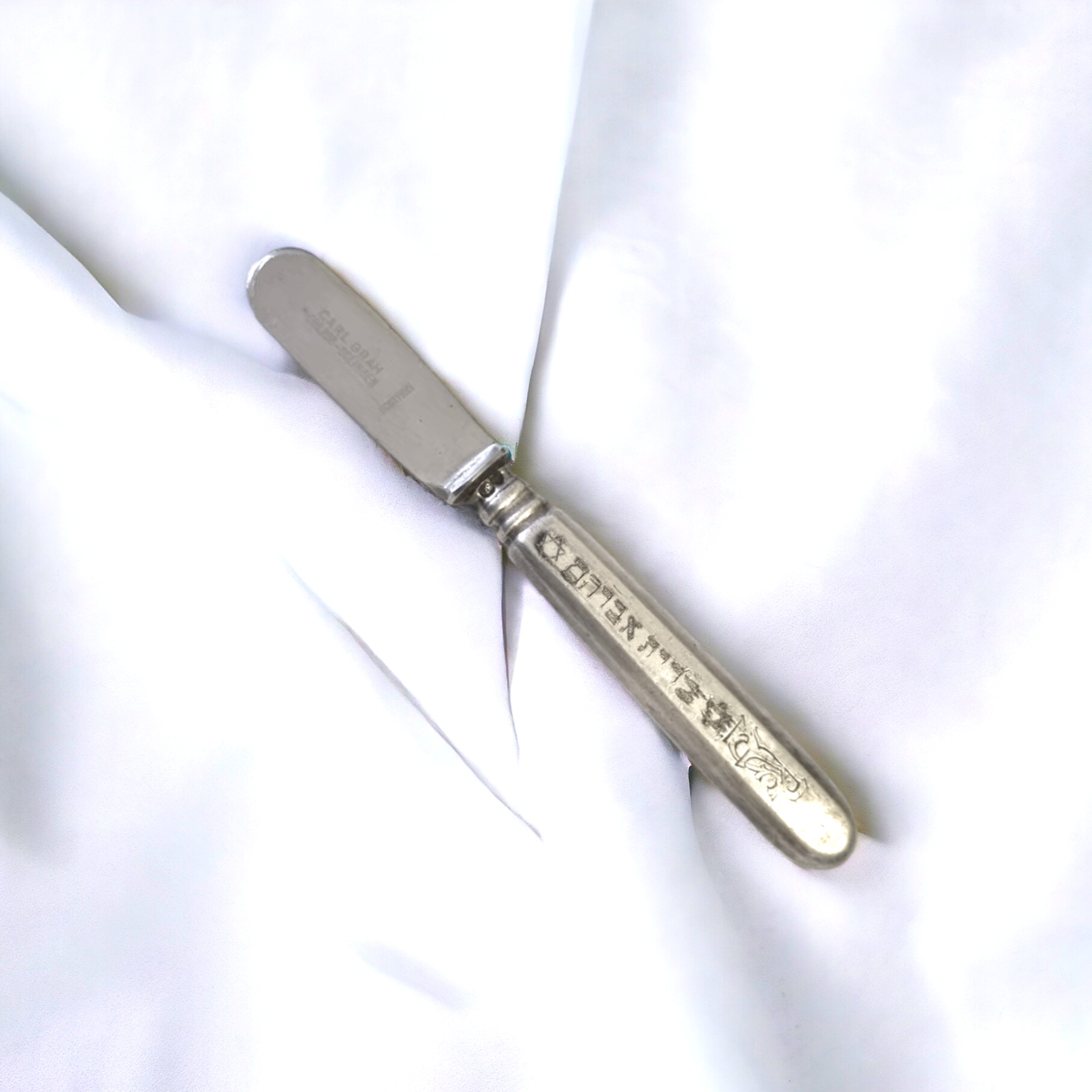 Vintage Silver .875 Circumcision Knife Brit Milah Mohel Jewish Rostfrei Germany