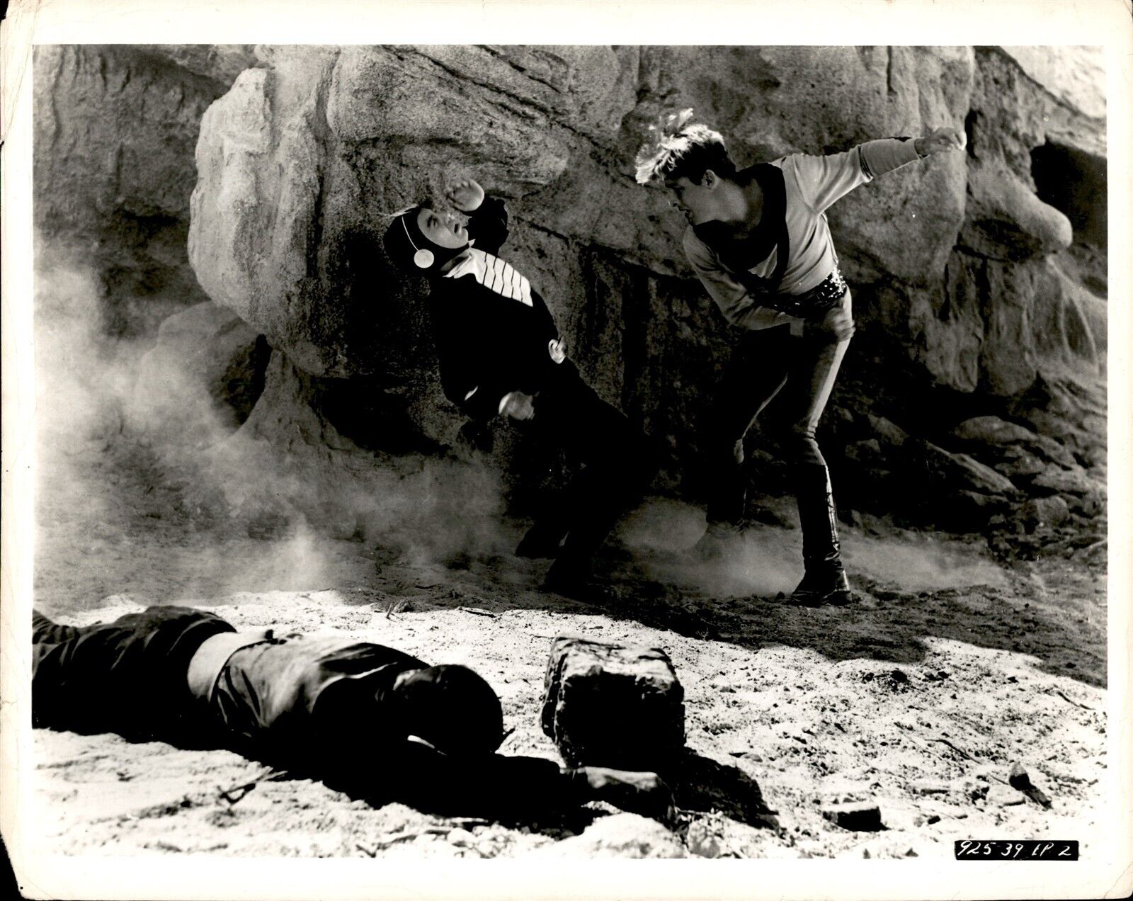 BR49 Rare Original Photo BUCK ROGERS Flsah Gordon Classic Action Film Fighting