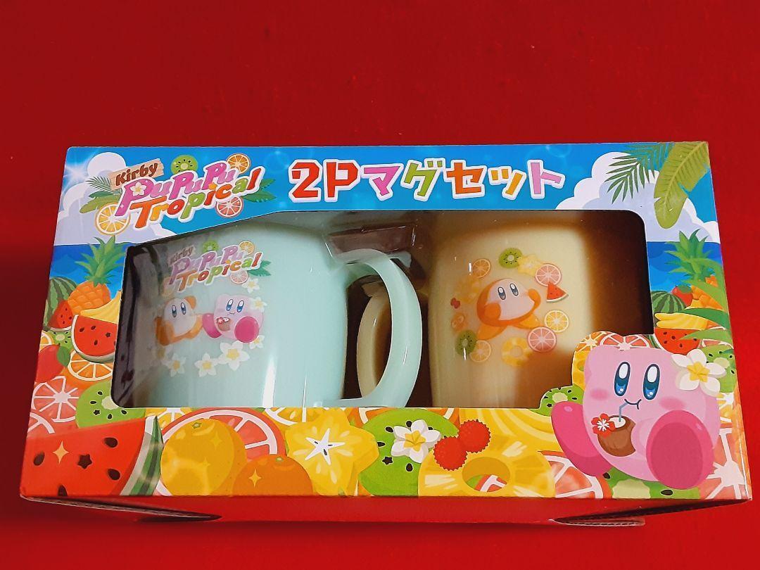 Kirby of the Stars Goods lot set 2 Mug Kirby Waddle Dee prize character Goods