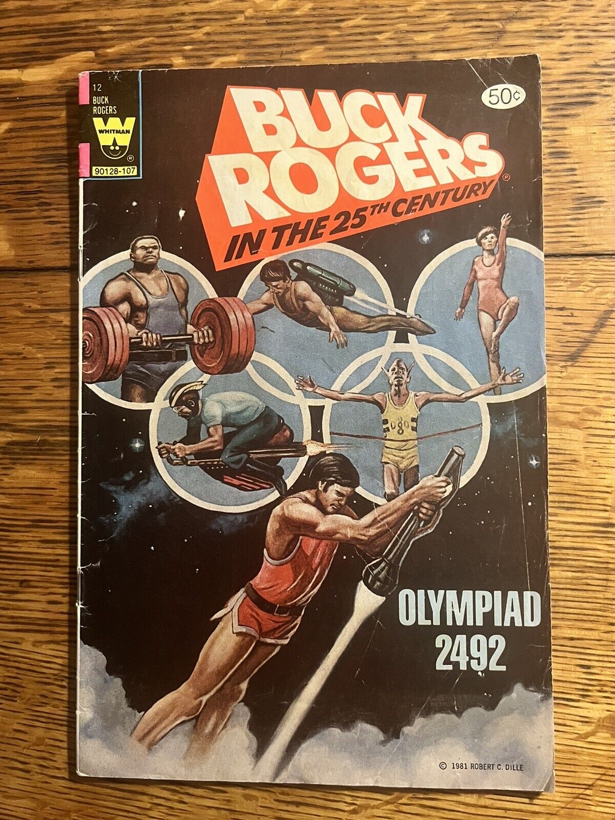 1981 Buck Rogers In The 25th Century No. 12 Olympiad 2492