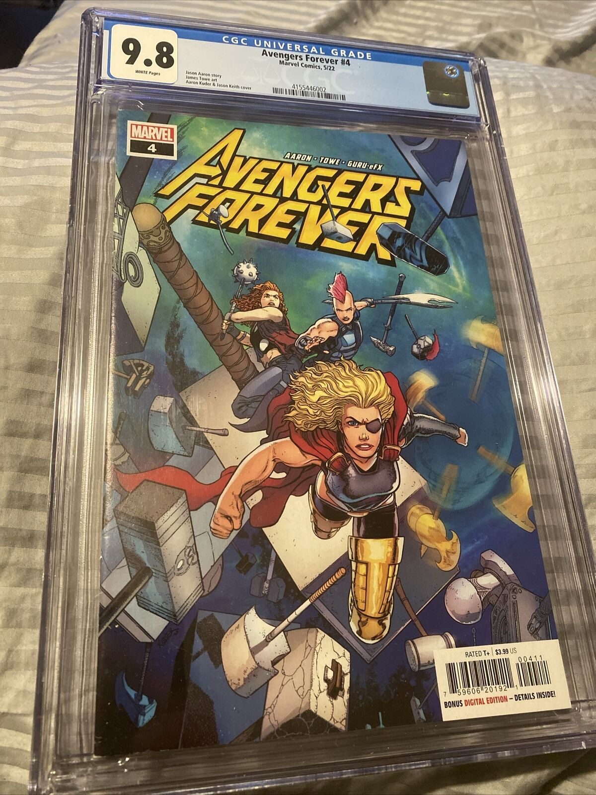 Avengers Forever 4 - CGC 9.8 White pages 🔥🔥🔥🔥