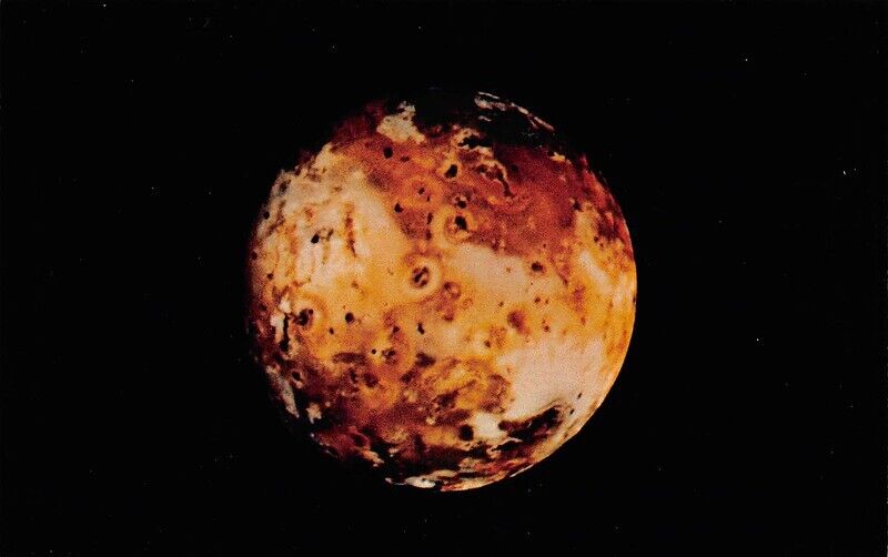 Io Jupiter Galilean Satellite Moon Voyager 1 Hansen Planetarium Salt Lake