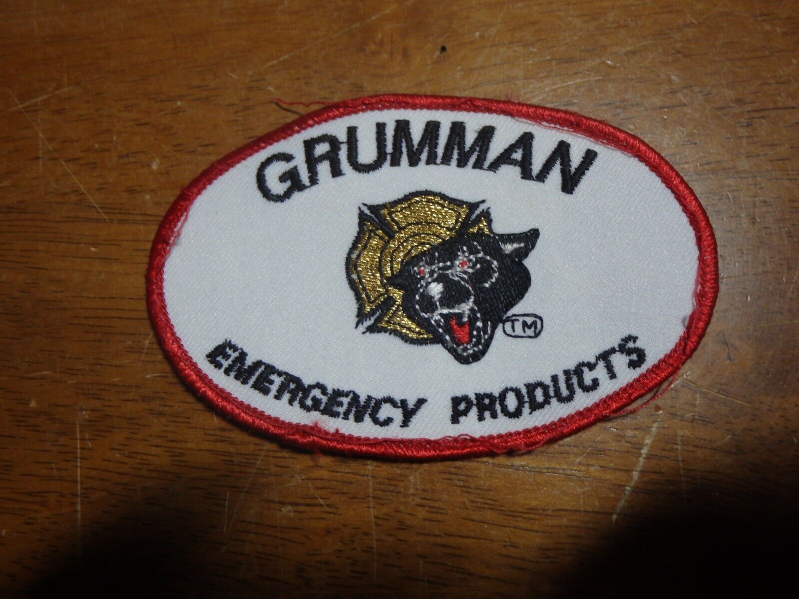 Grumman Emergency Products FIRE FIGHTER TRUCKS JAWS OF LIFE  PATCH  BX SS#2