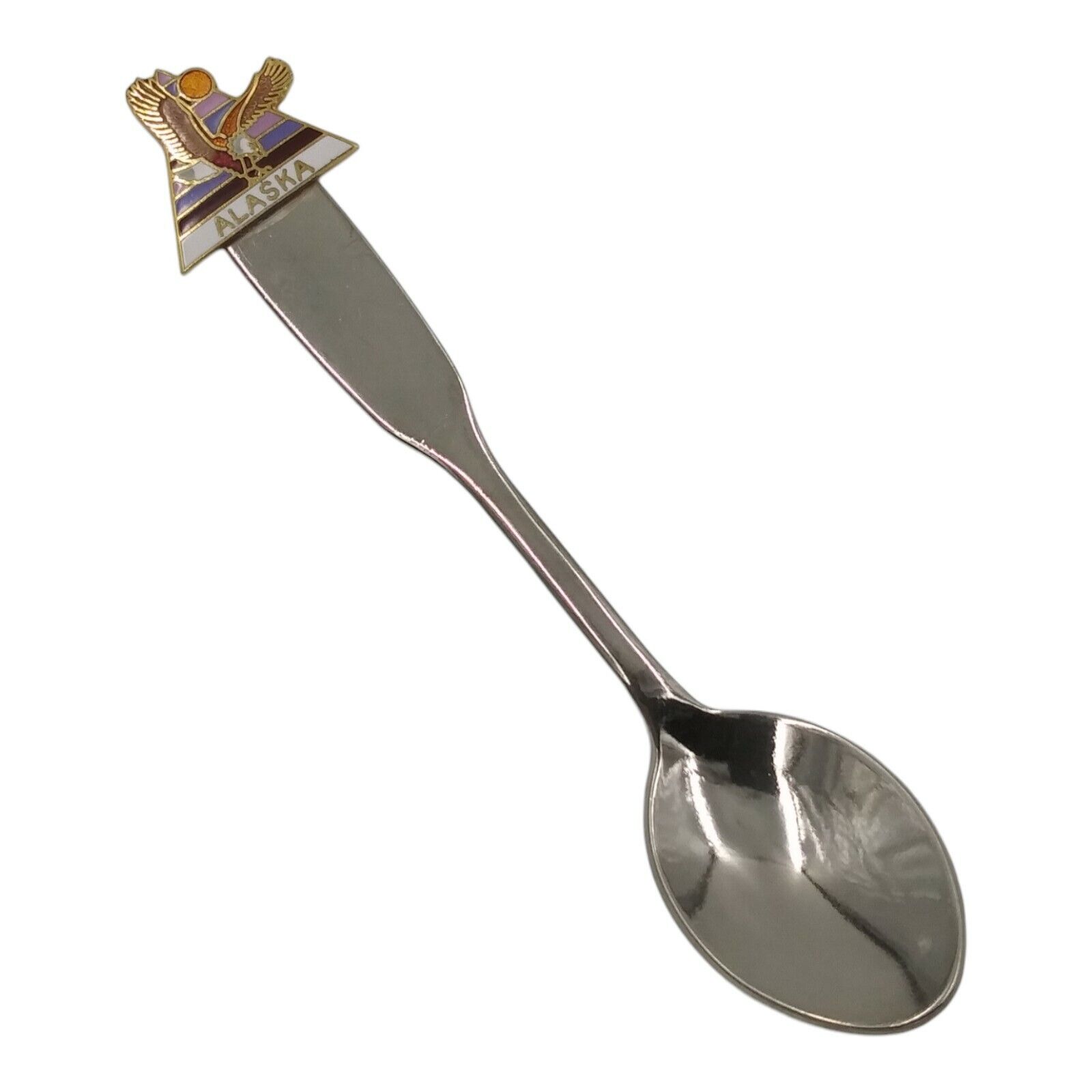 Vintage Alaska Souvenir Spoon US Collectible Eagle