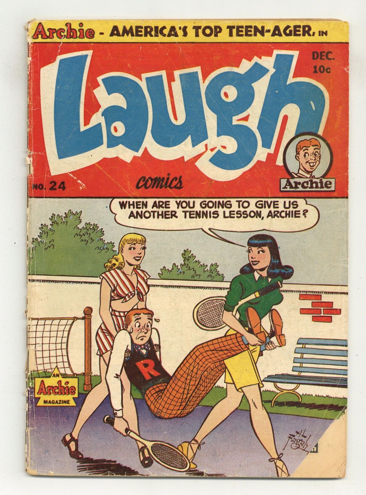 Laugh Comics #24 GD- 1.8 1947