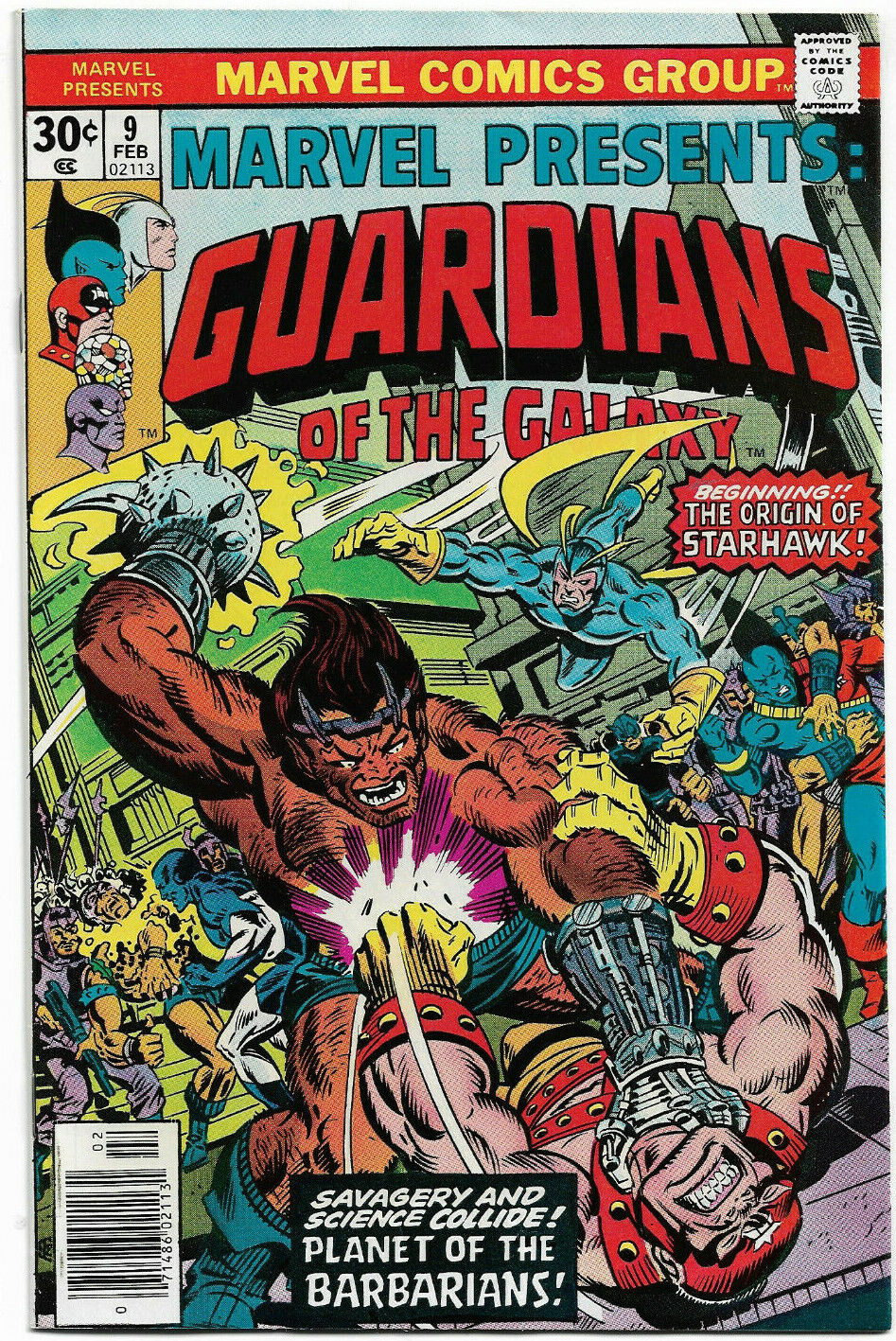 MARVEL PRESENTS#9 VF/NM 1977 GUARDIANS OF THE GALAXY BRONZE AGE COMICS