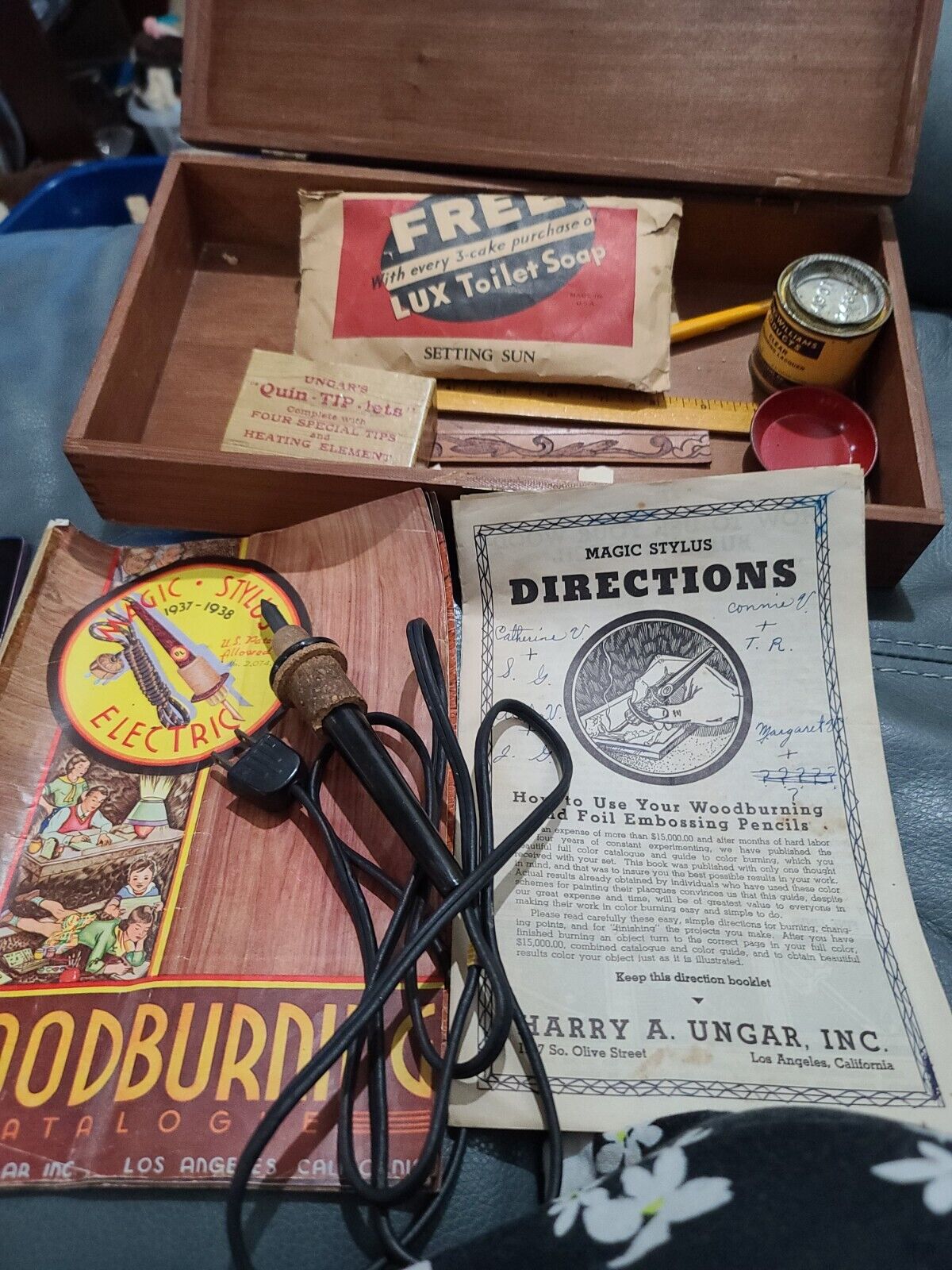Magic Stylus Electric Woodburning Kit 1937