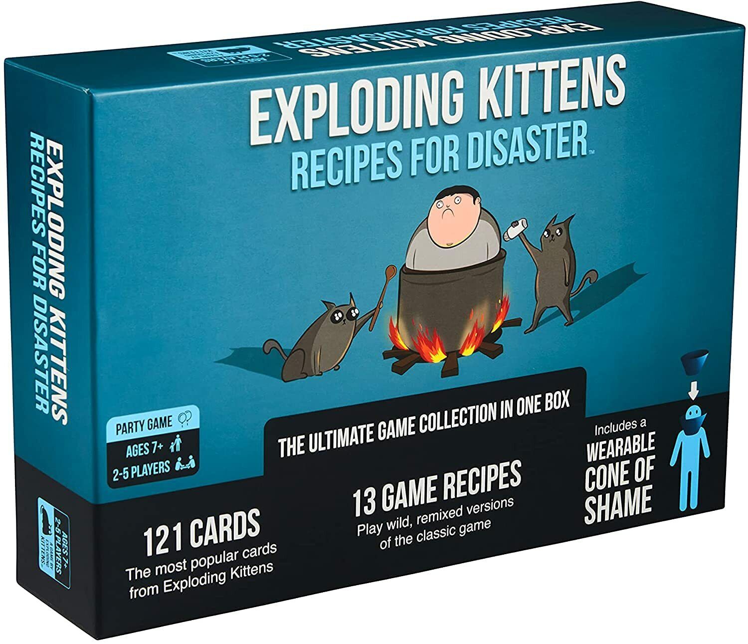 Exploding Kittens Deluxe Game - Recipes for Disaster Ultimate Collection
