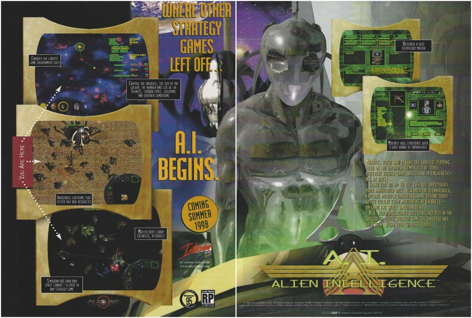 Alien Intelligence Print Ad/Poster Art PC Big Box (A)