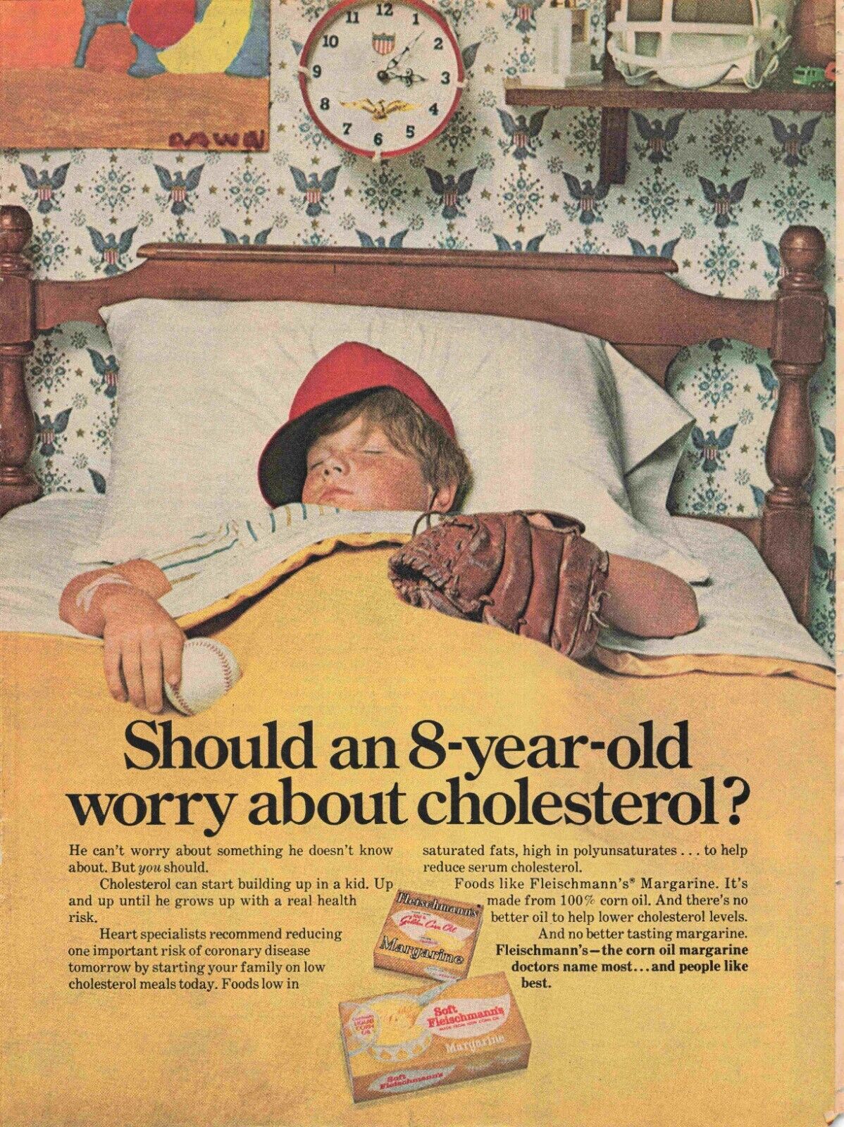 Fleishmann's Margarine Corn Oil Cholesterol Advertisement Print Ad Page 10
