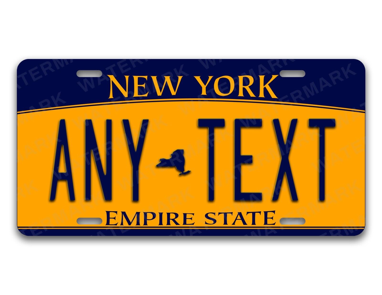 Any State Any Text Customized License Metal Plate Tag for Auto Car Bike Bicycle