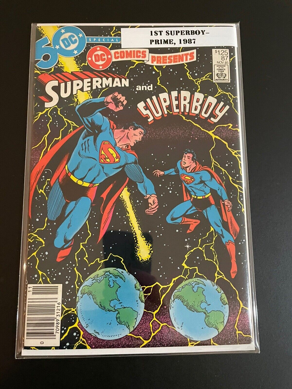 DC Comics Presents #87 NM Newstand 1985 1st App. Superboy Prime Superman