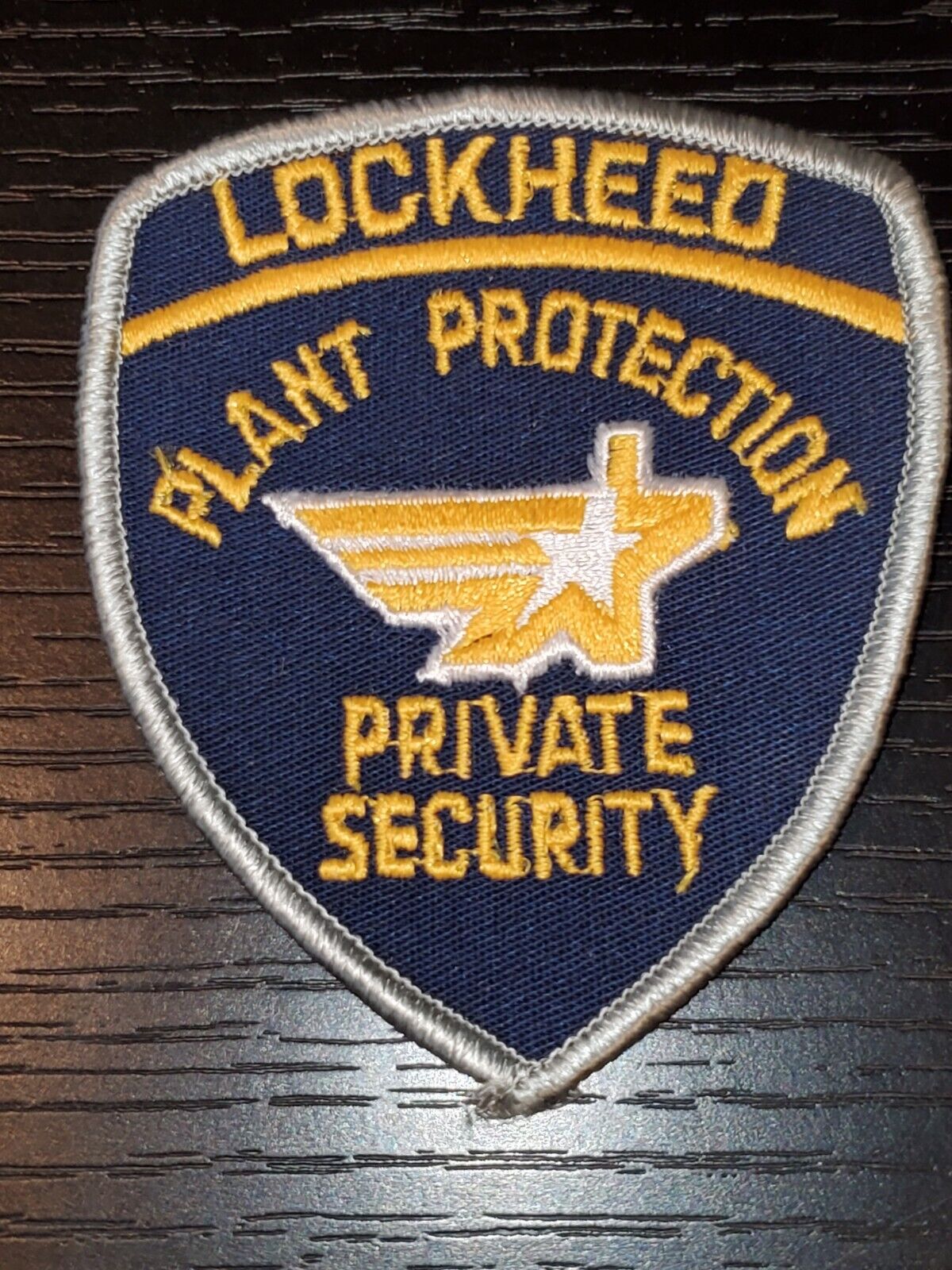 1960s US Army MP Military Police Lockheed Security Patch L@@K