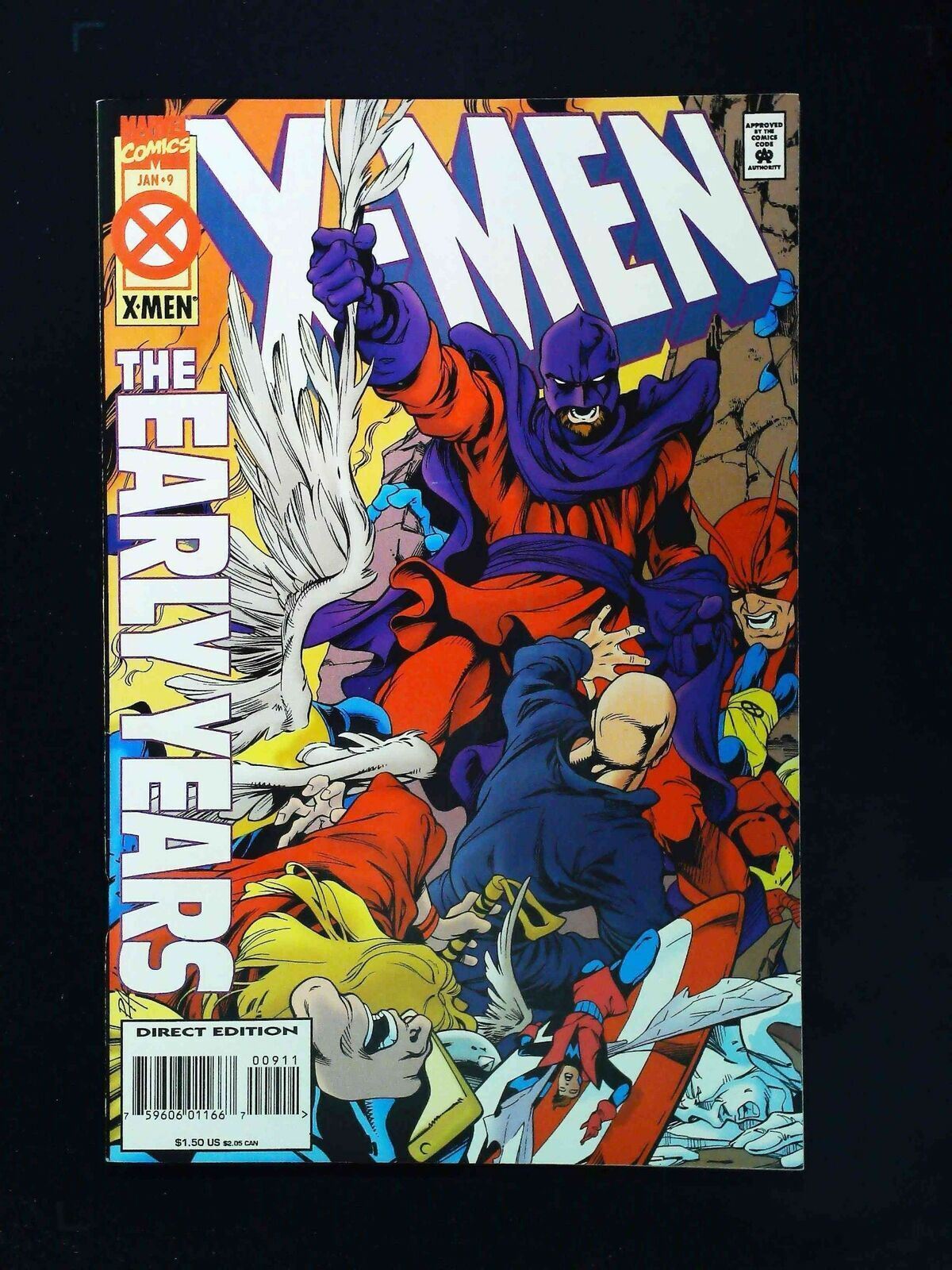 X-Men The Early Years #9  Marvel Comics 1995 Vf+  Variant Cover