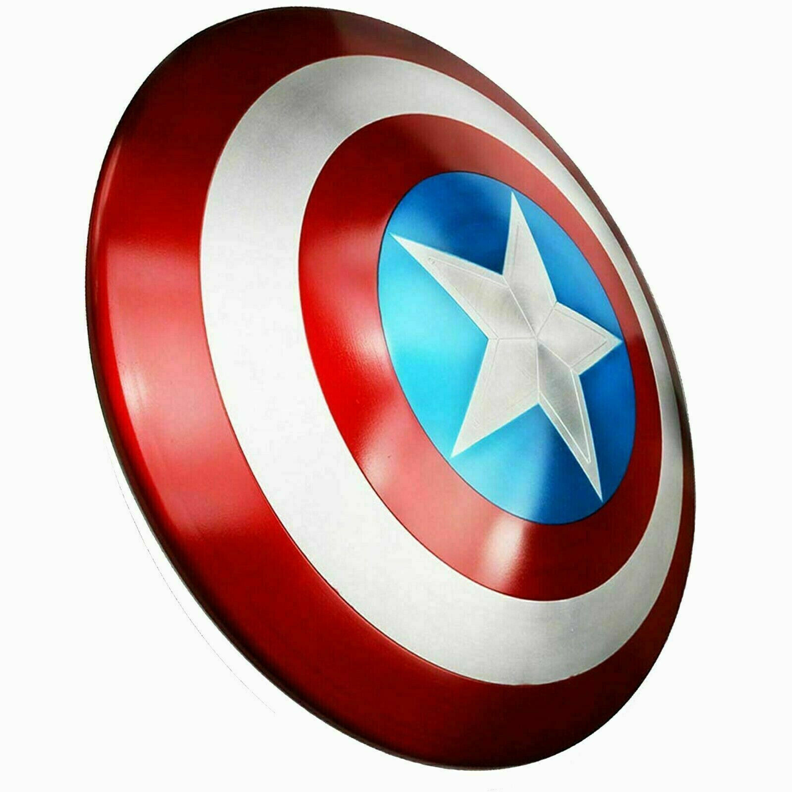 Christmas 22 Marvels Avengers Legend Captain America Shield Metal Prop Replica