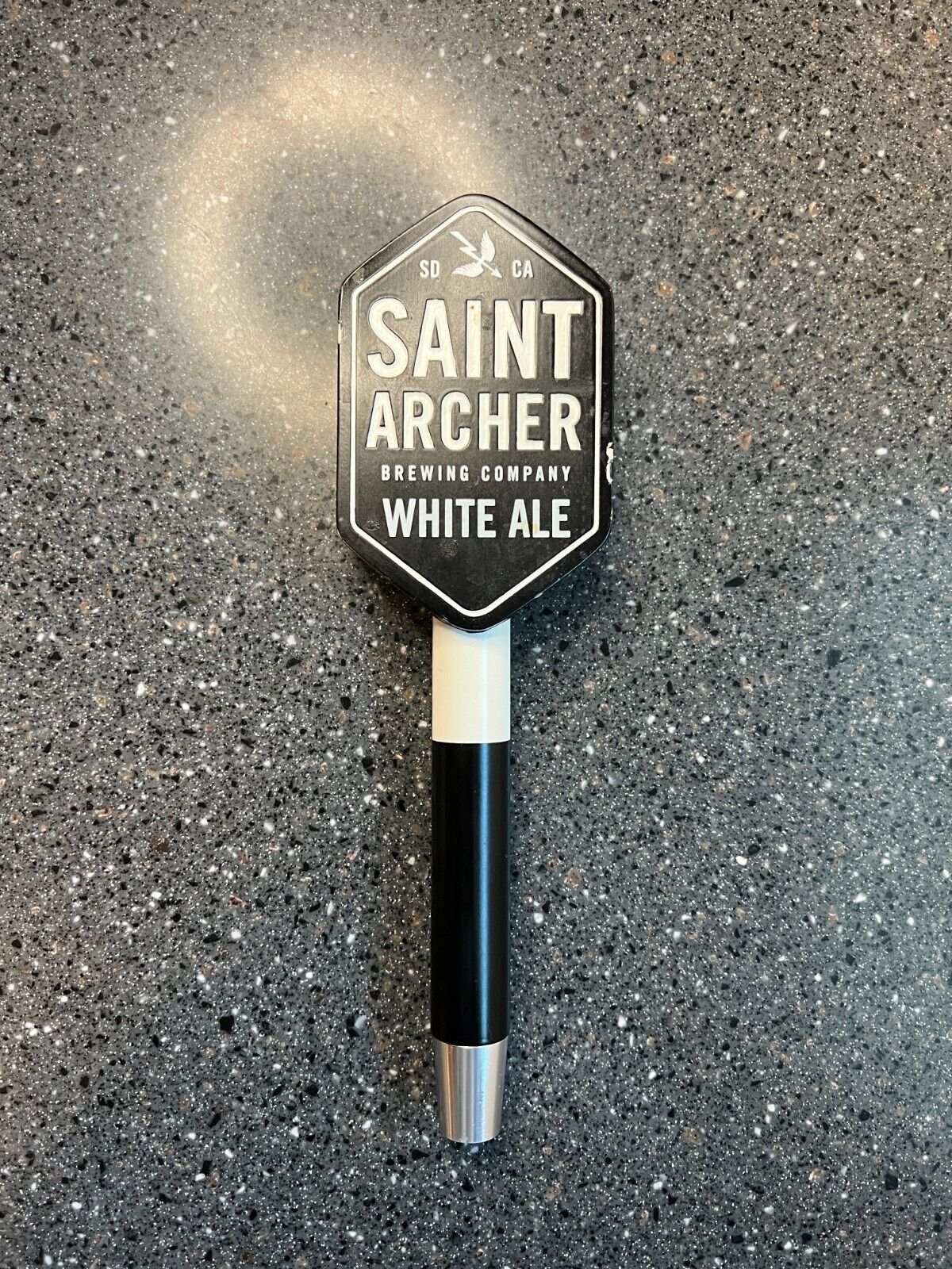 Saint Archer Brewing Company White Ale Draft Tap Handle San Diego CA