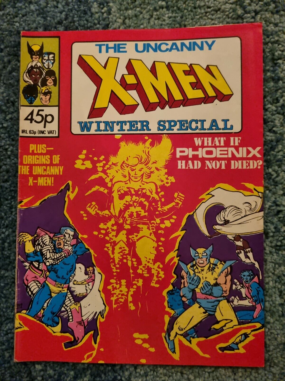 X-Men Winter Special Marvel Comics UK What If & Vintage Star Wars Advert 1980